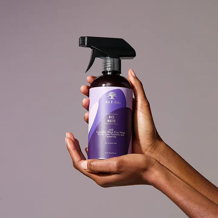 As I Am Rice Water Strengthens & Promotes Growth for All Hair Types 16 oz - Discover the ancient secret to stronger, longer h