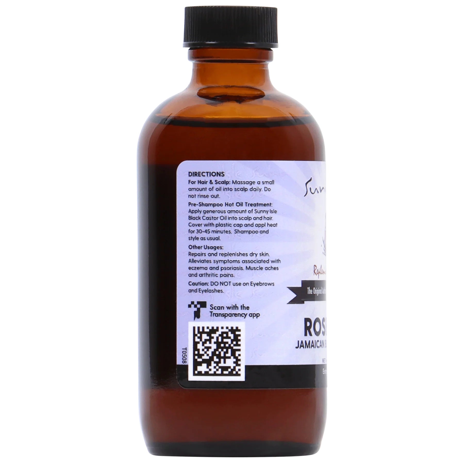 Sunny Isle Rosemary Jamaican Black Castor Oil 4 oz - oil product image 3 - Sunny Isle - TJ Beauty UK