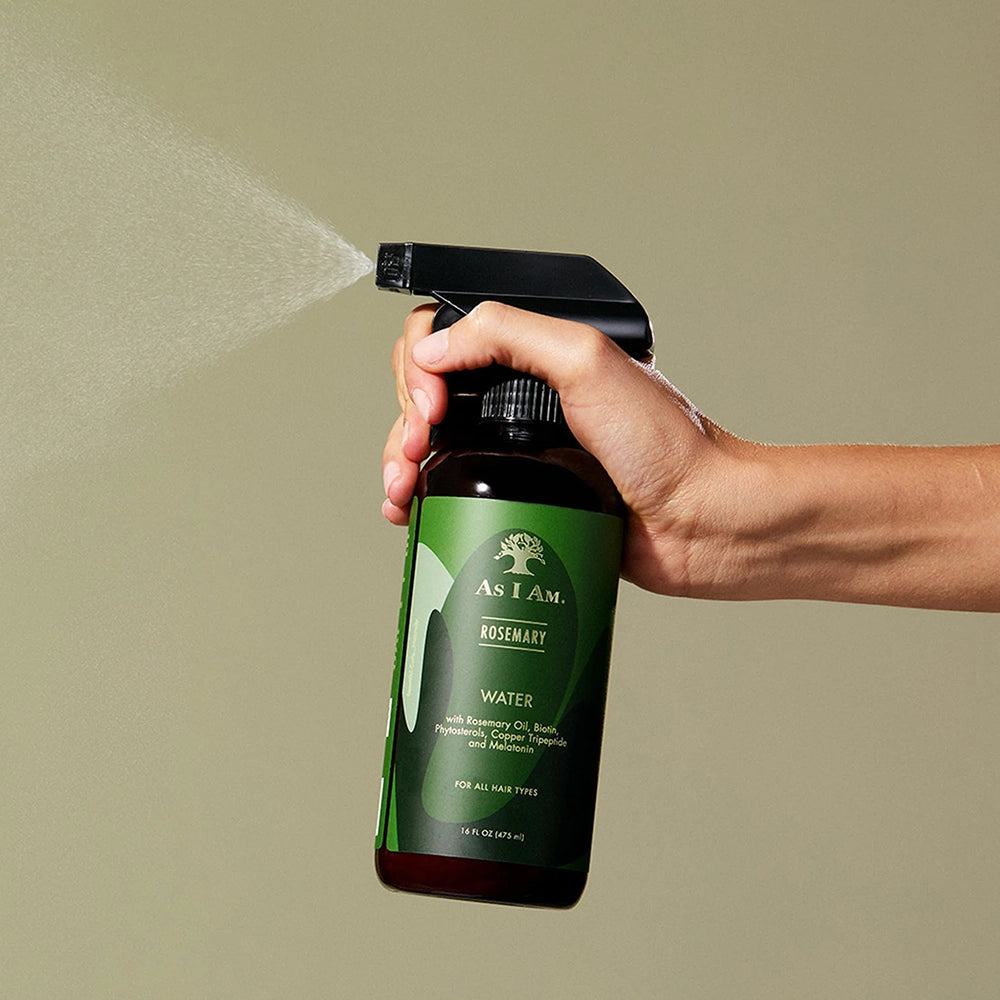 As I Am Rosemary Water Stimulating Scalp & Hair Growth for All Hair Types 16 oz - Unlock the secret to healthier, stronger ha