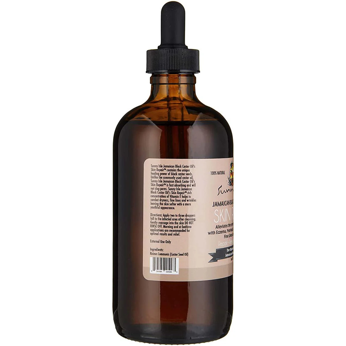 Sunny Isle Jamaican Black Castor Oil Skin Repair 8 oz - skin product image 3 - Sunny Isle - TJ Beauty UK
