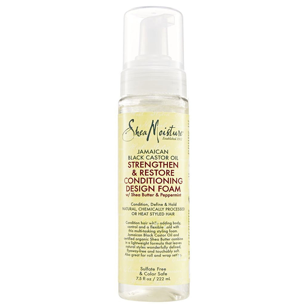 Shea Moisture Strengthen & Restore Conditioning Design Foam 7.5 oz