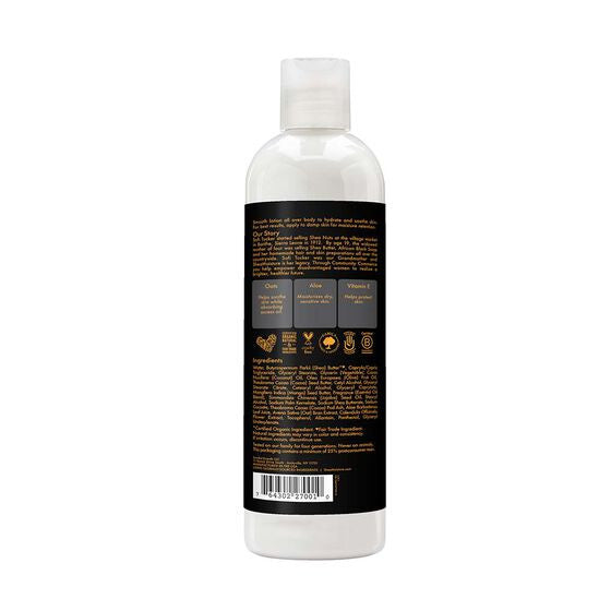 Shea Moisture African Black Soap Soothing Body Lotion Hydrates Dry Skin 369 g/13 oz