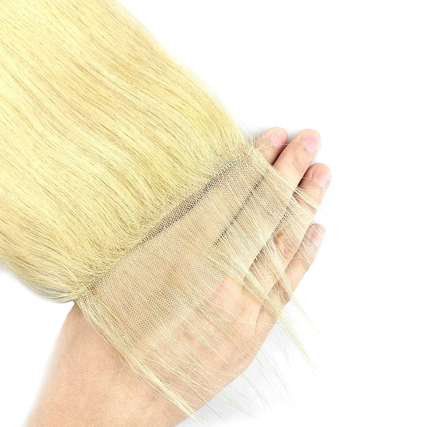 100% Virgin Brazilian - Style Straight - Blond