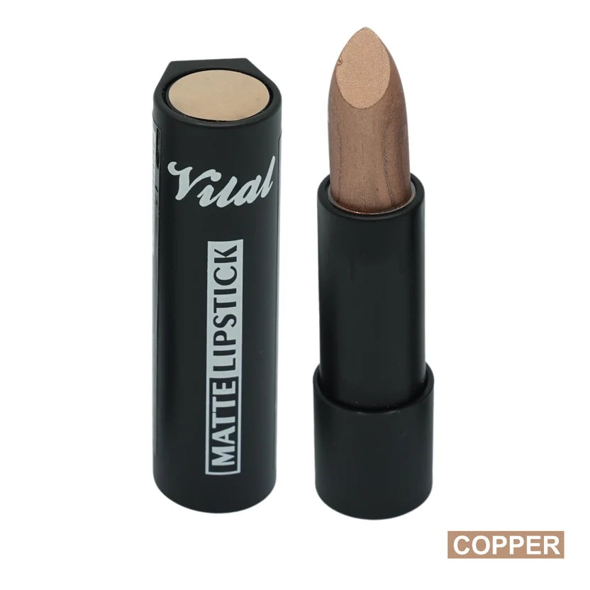 Vital Makeup Matte Lipstick Velvet Matte Finish with Full Coverage in all shades