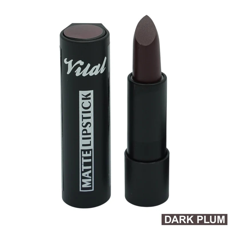 Vital Makeup Matte Lipstick Velvet Matte Finish with Full Coverage in all shades