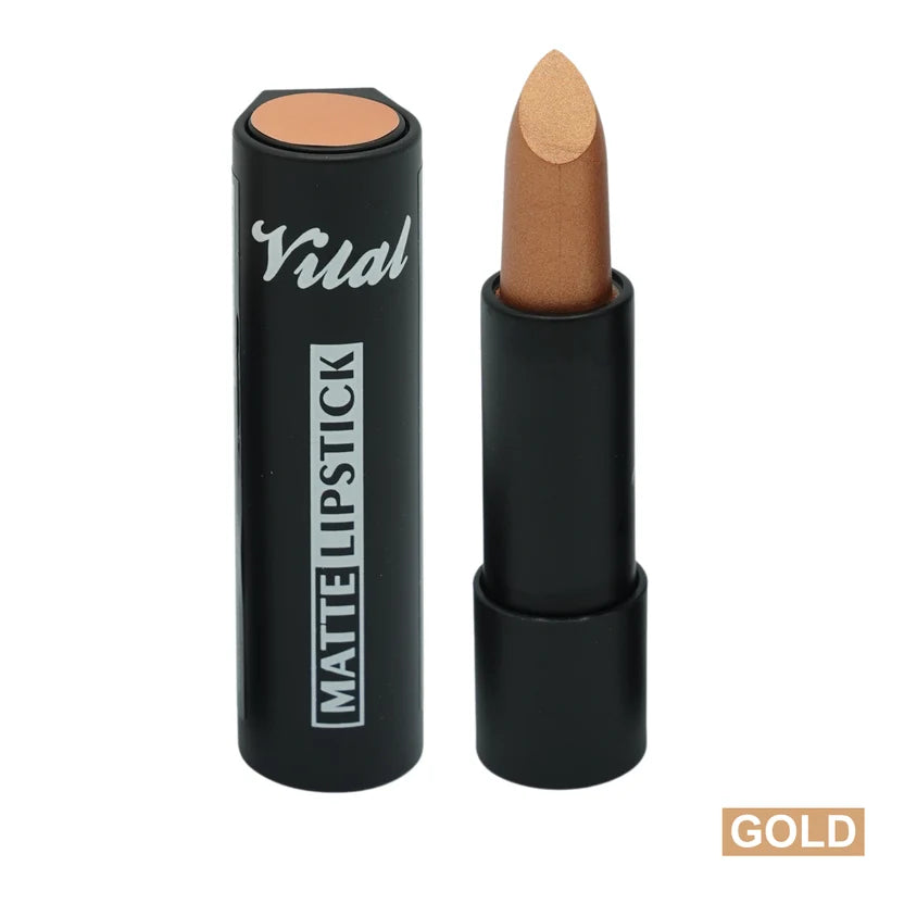 Vital Makeup Matte Lipstick Velvet Matte Finish with Full Coverage in all shades