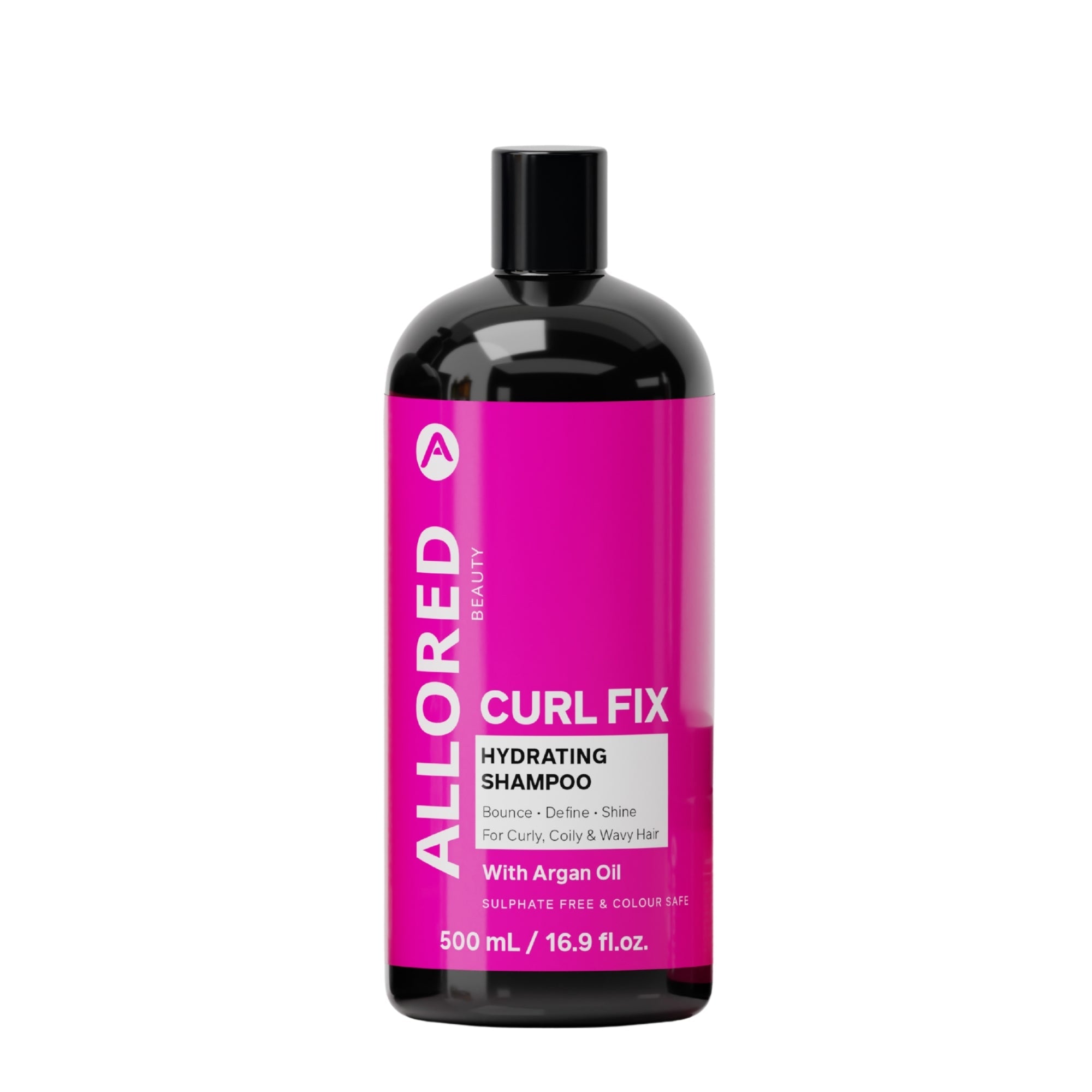 Allored Curl Fix Hydrating Shampoo with Argan Oil 500 ml front view