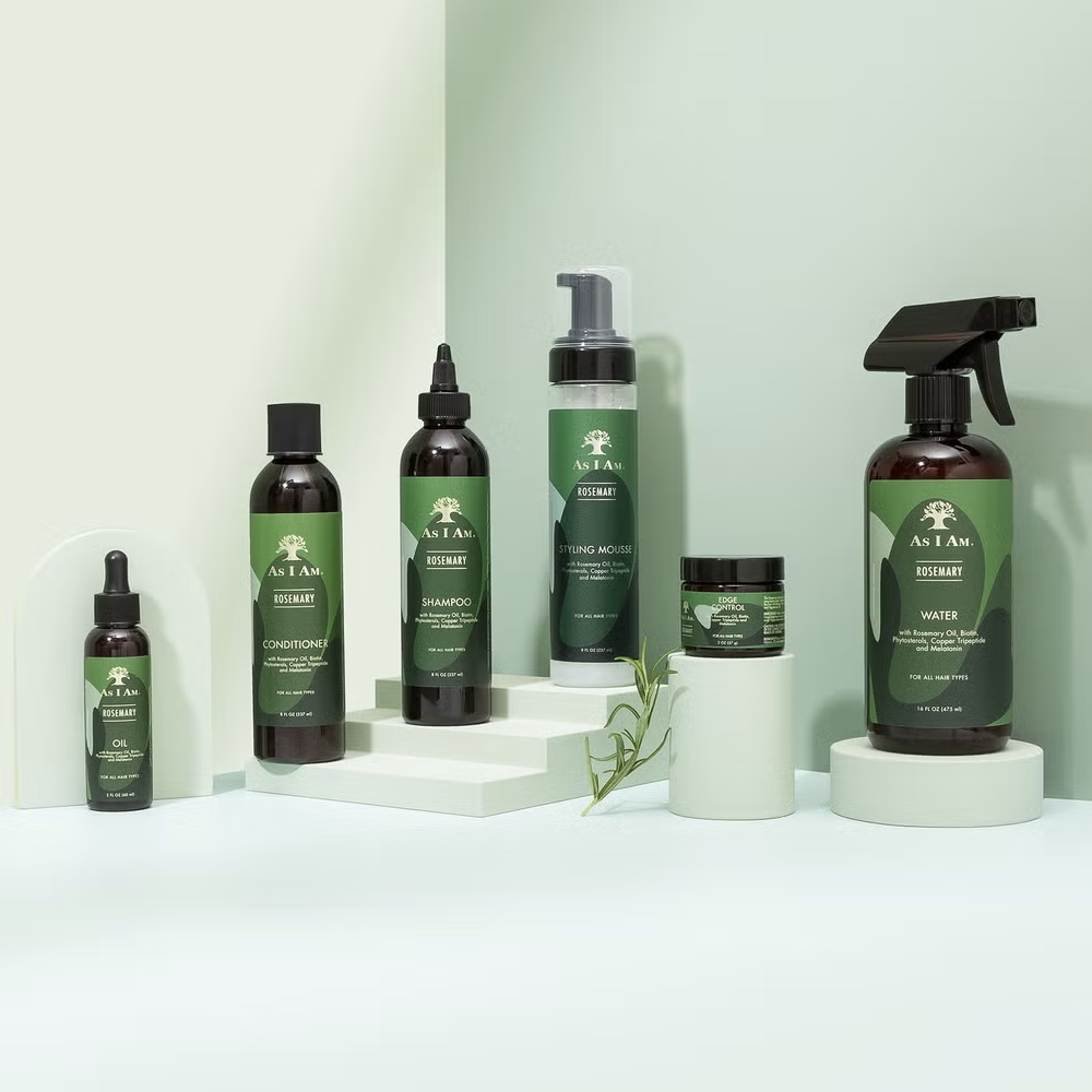 As I Am Rosemary Styling Mousse Define & Volumise Curls for Natural Hair 8 oz - Achieve perfectly defined, voluminous curls w