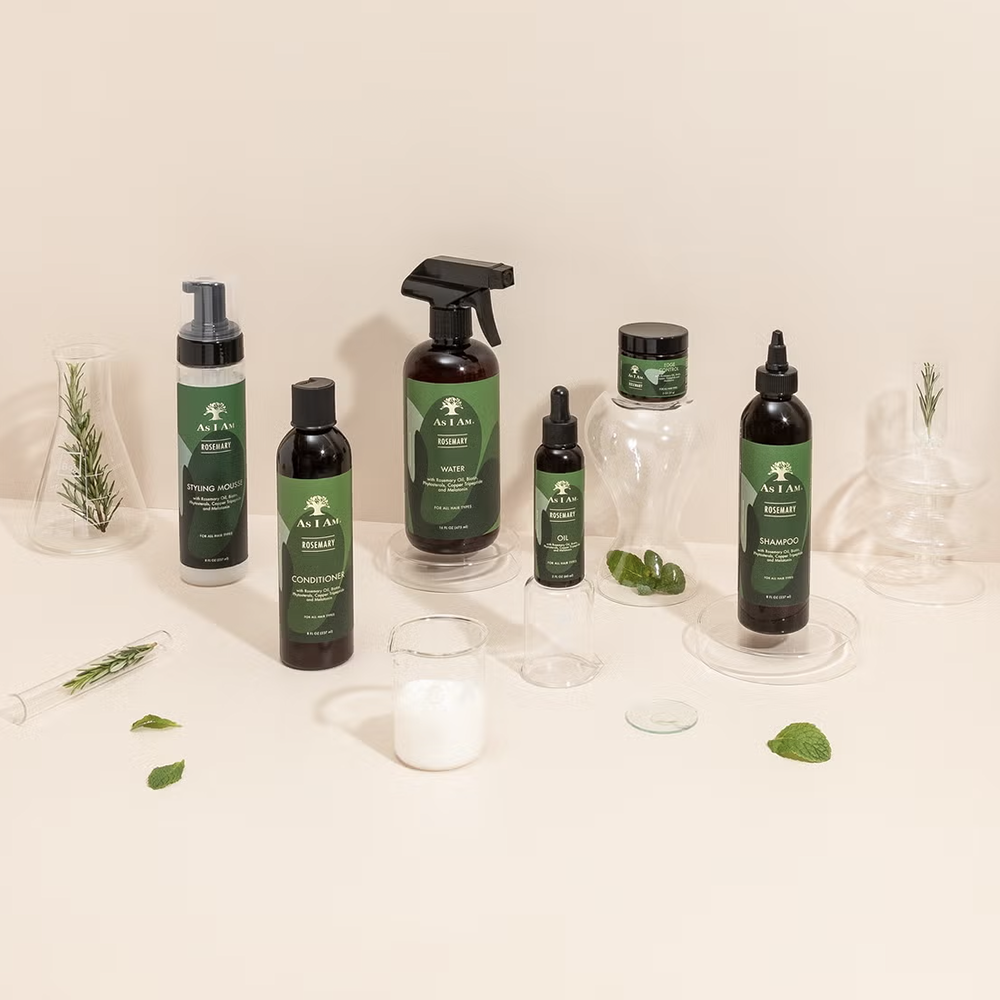 As I Am Rosemary Styling Mousse Define & Volumise Curls for Natural Hair 8 oz - Achieve perfectly defined, voluminous curls w