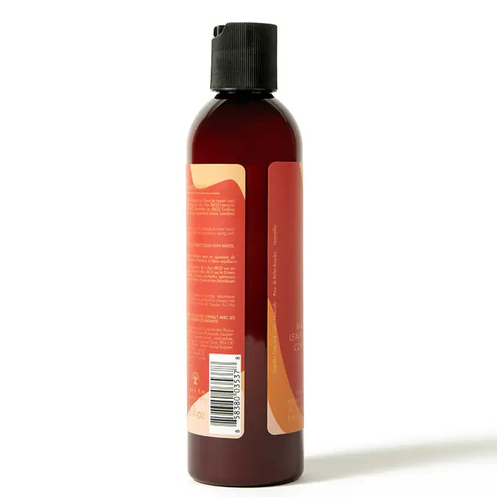 As I Am Jamaican Black Castor Oil Leave-In Conditioner 8 oz in use