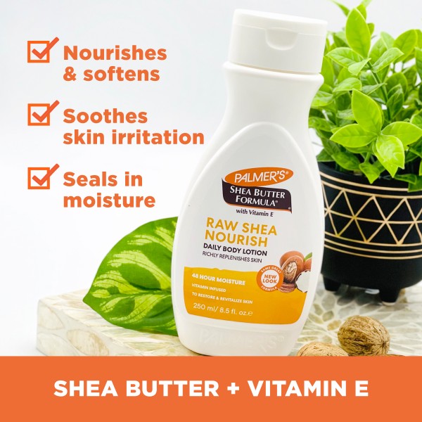 Lotion corporelle au karité brut Palmer's Shea Formula 250 ml