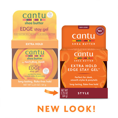 Cantu Extra Hold Edge Stay Gel 2.5 oz / 64 gm - Cantu Extra Hold Edge Stay Gel 2.5 oz / 64 gm is y - Image 3
