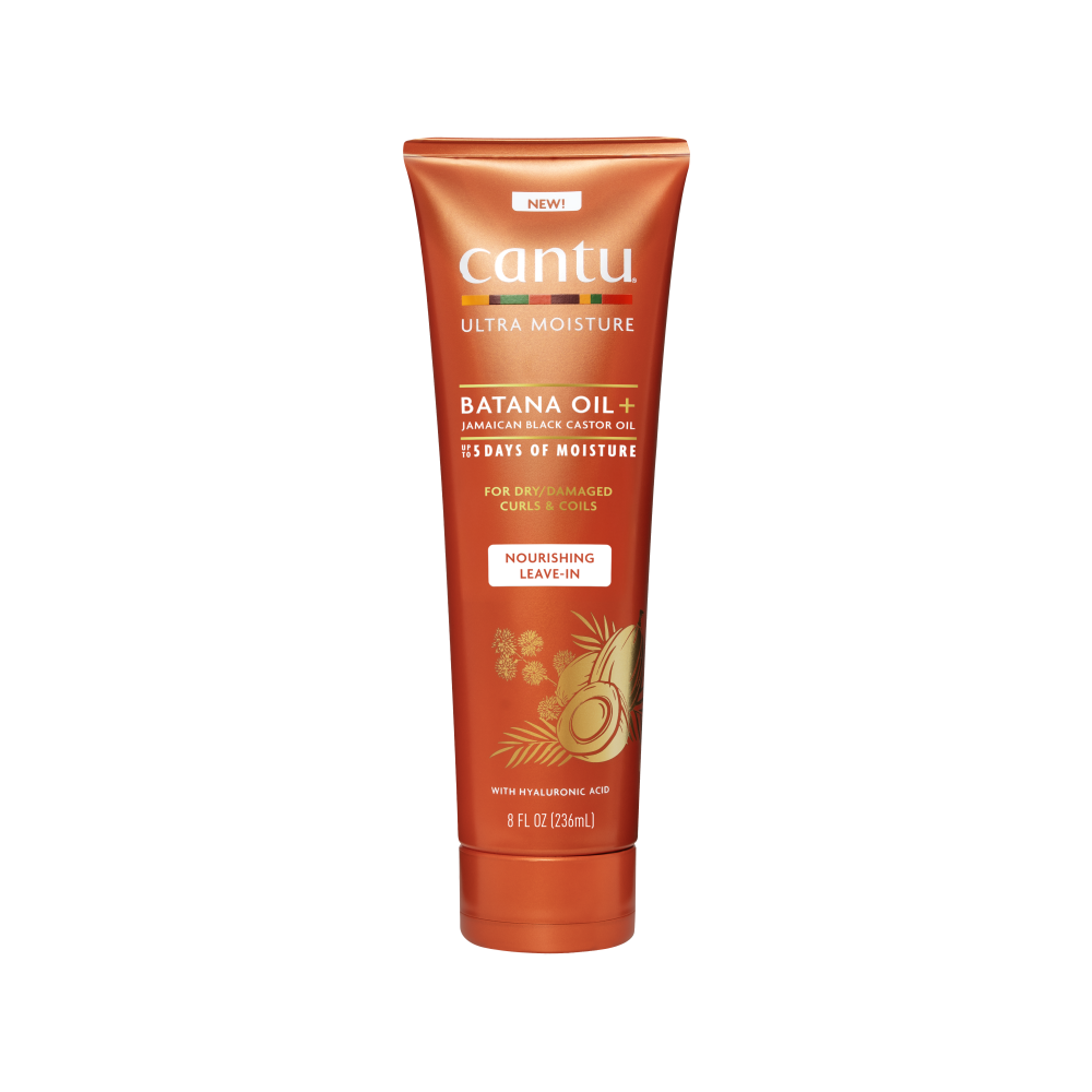 Cantu Ultra Moisture Nourishing Leave-In Conditioner 236 ml front tube
