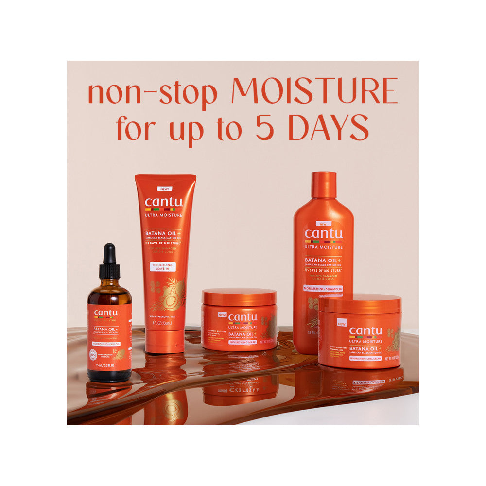 Cantu Ultra Moisture five-product routine lineup