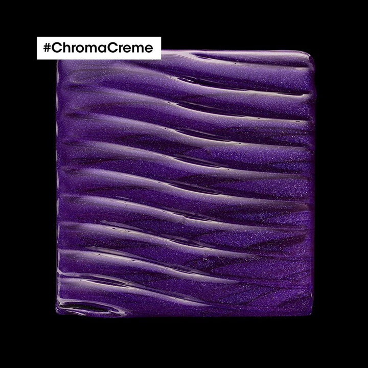 L'Oréal Professionnel Serié Expert Chroma Crème Purple Dyes Shampoo Neutralises Yellow Tones for Highlighted & Blonde Hair 30