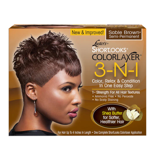 Luster’s Shortlooks Colorlaxer Sable Brown