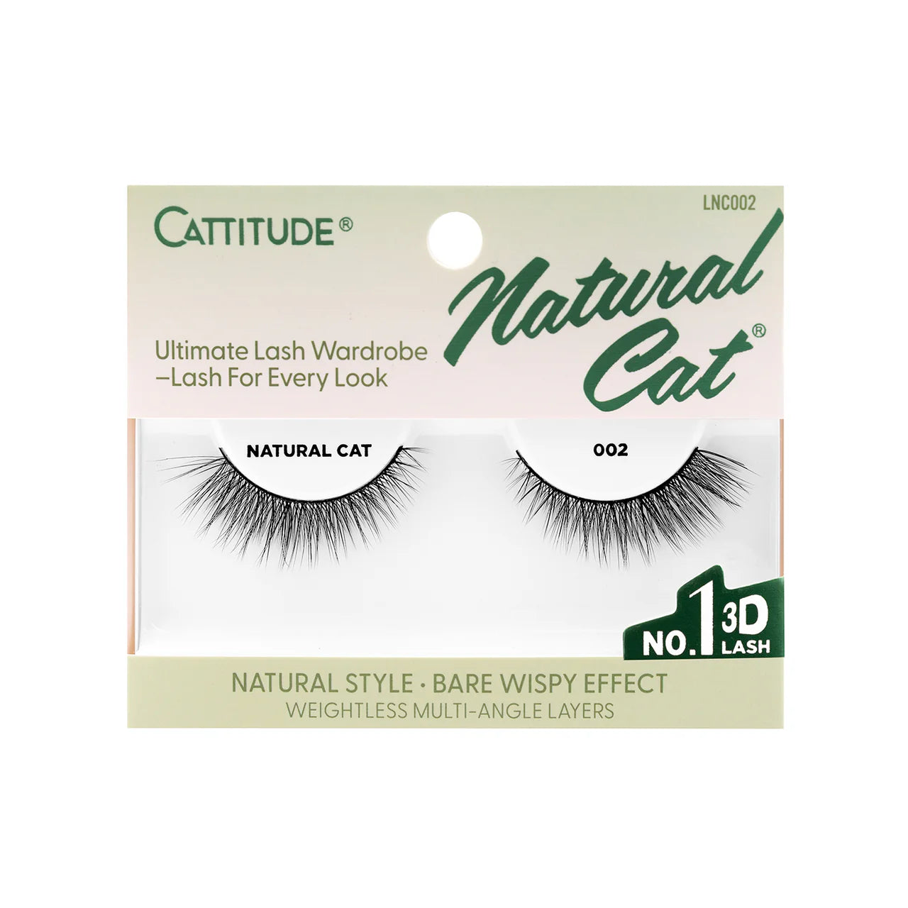 Ebin Cattitude Lashes Natural Cat Intense Hydrating Moisture for Curly, Coily Hair & Sensitive Skin 100 ml/3.4 oz