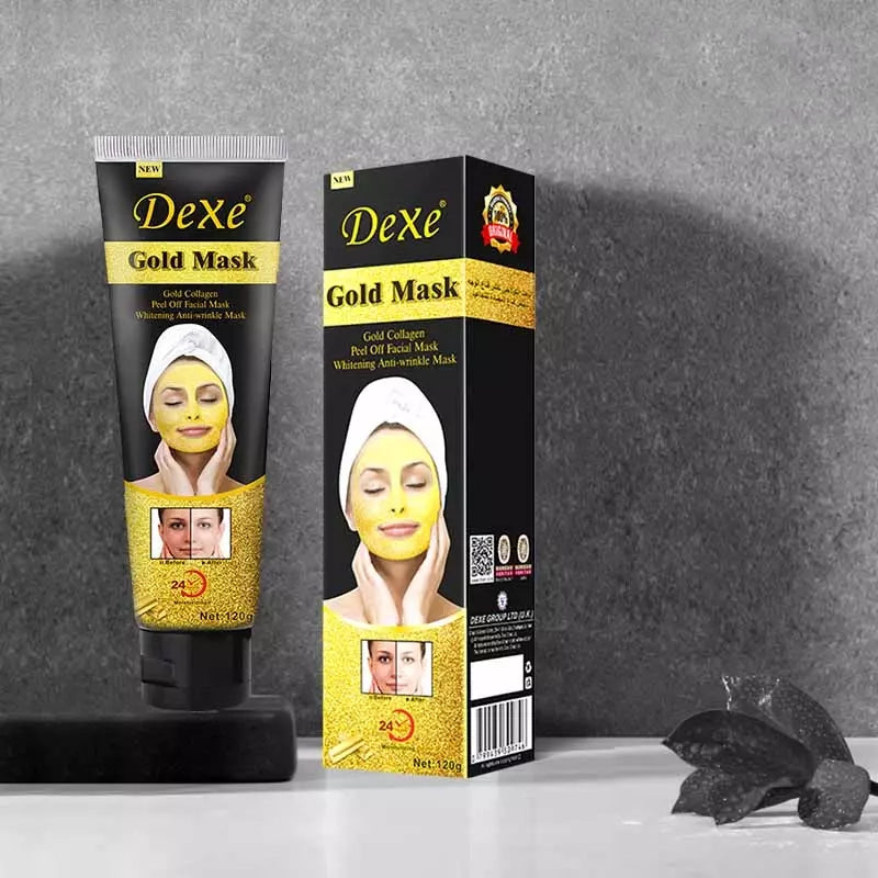 Masque facial Dexe Gold 120 g