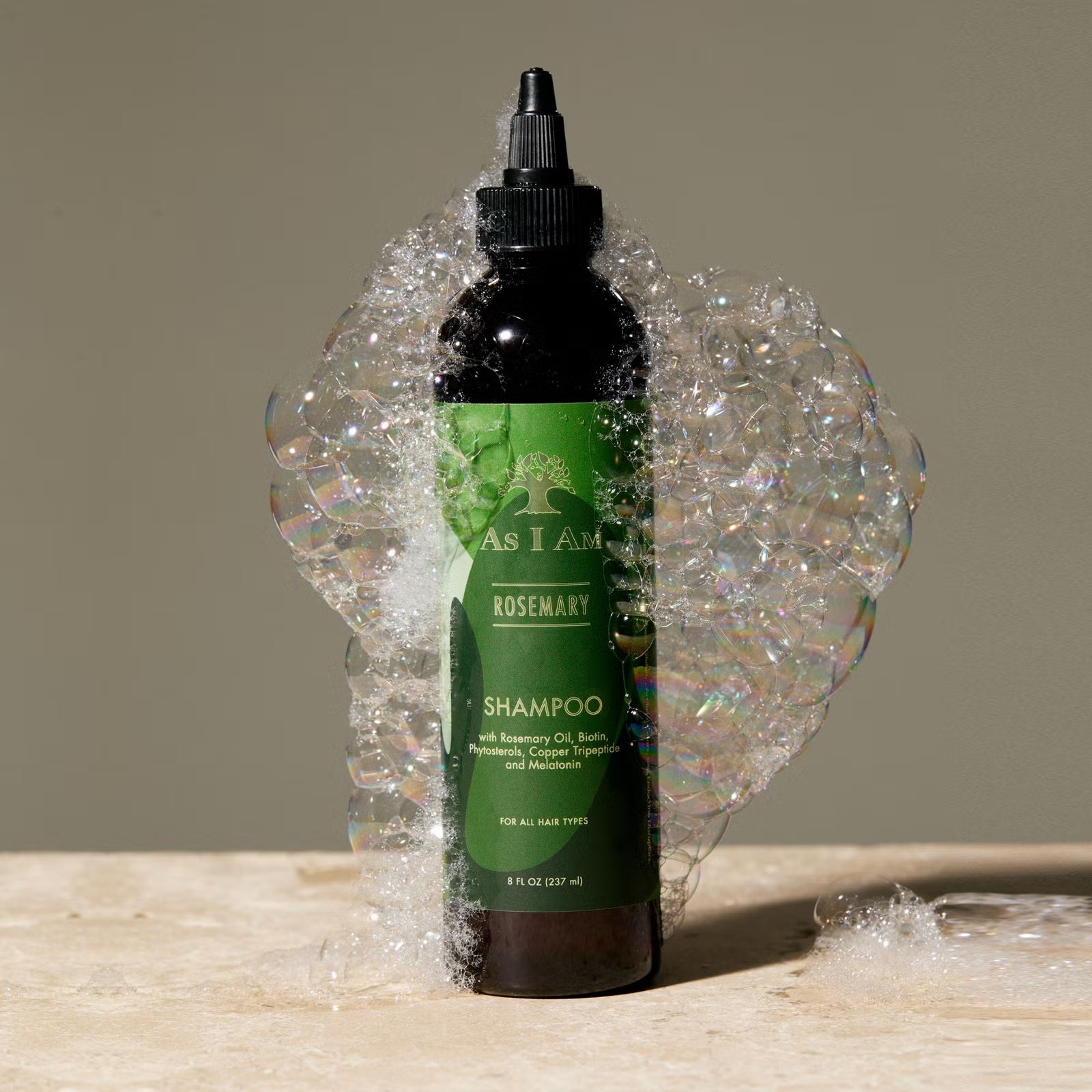 As I Am Rosemary Shampoo Hair Growth & Scalp Health for Curly, Coily & Wavy Hair 237ml/8.01 oz - Experience the revitalising