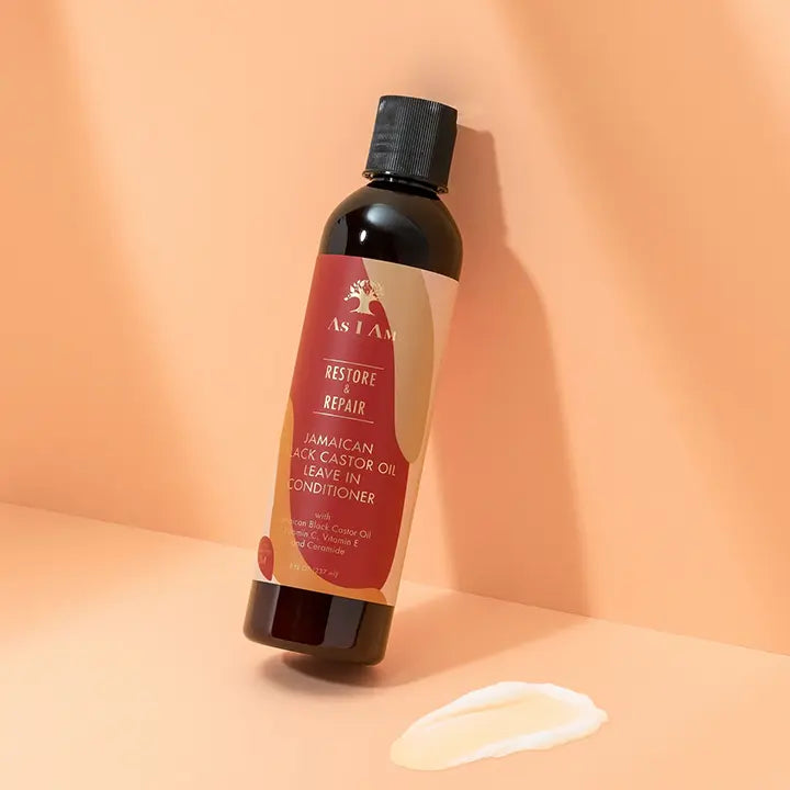 As I Am Jamaican Black Castor Oil Leave-In Conditioner 8 oz detail