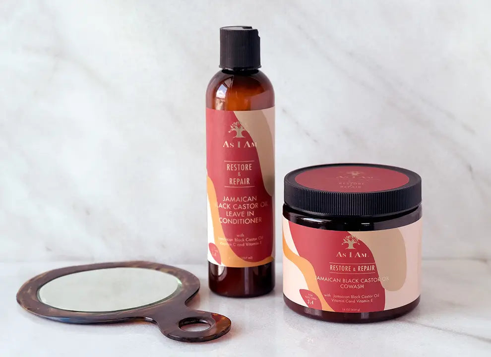 As I Am Jamaican Black Castor Oil Leave-In Conditioner 8 oz detail