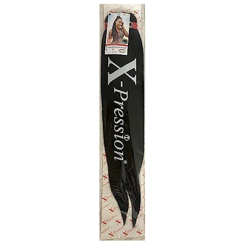 X-Pression Lagos Braid Pre-Stretched 60'' #1
