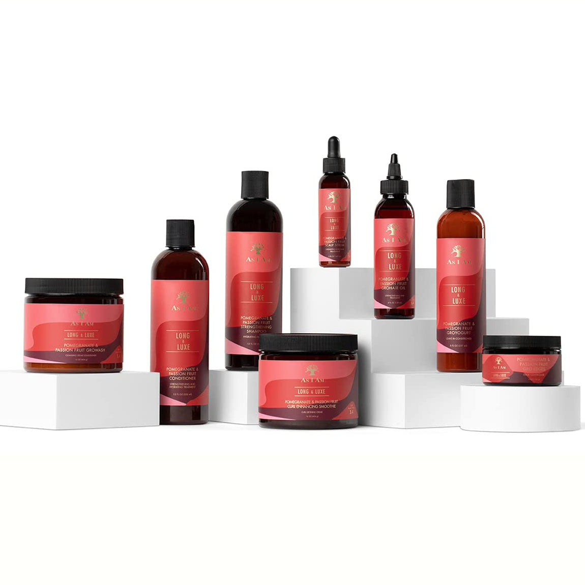 As I Am Long & Luxe GroYogurt Leave-in Conditioner 8 oz in use