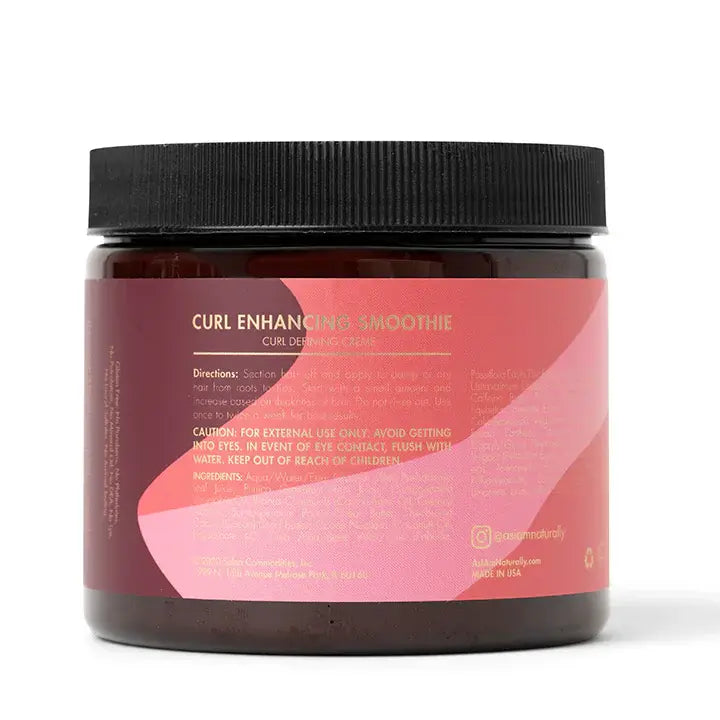 As I Am Long & Luxe Curl Enhancing Smoothie 16 oz in use