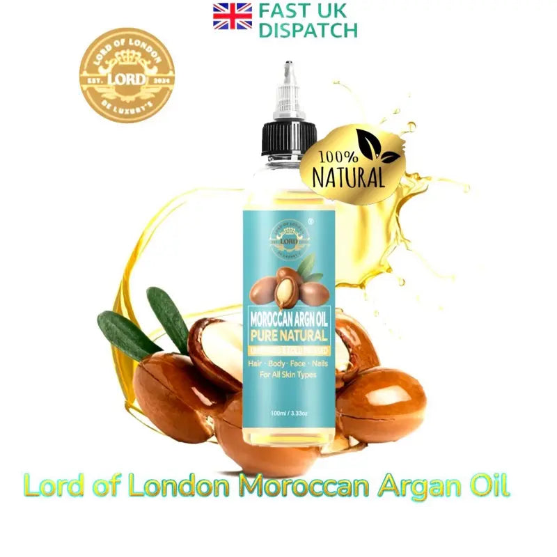 Lord of London Moroccan Argan Oil 100 ml front view