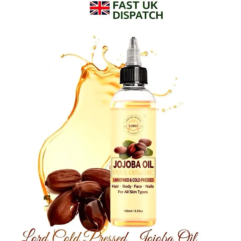 Lord of London Jojoba Oil 100 ml bottle front view