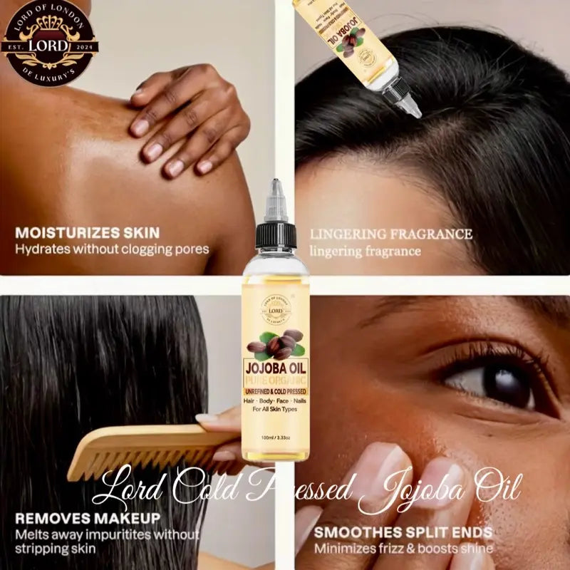 Jojoba Oil uses for skin hair makeup and nails