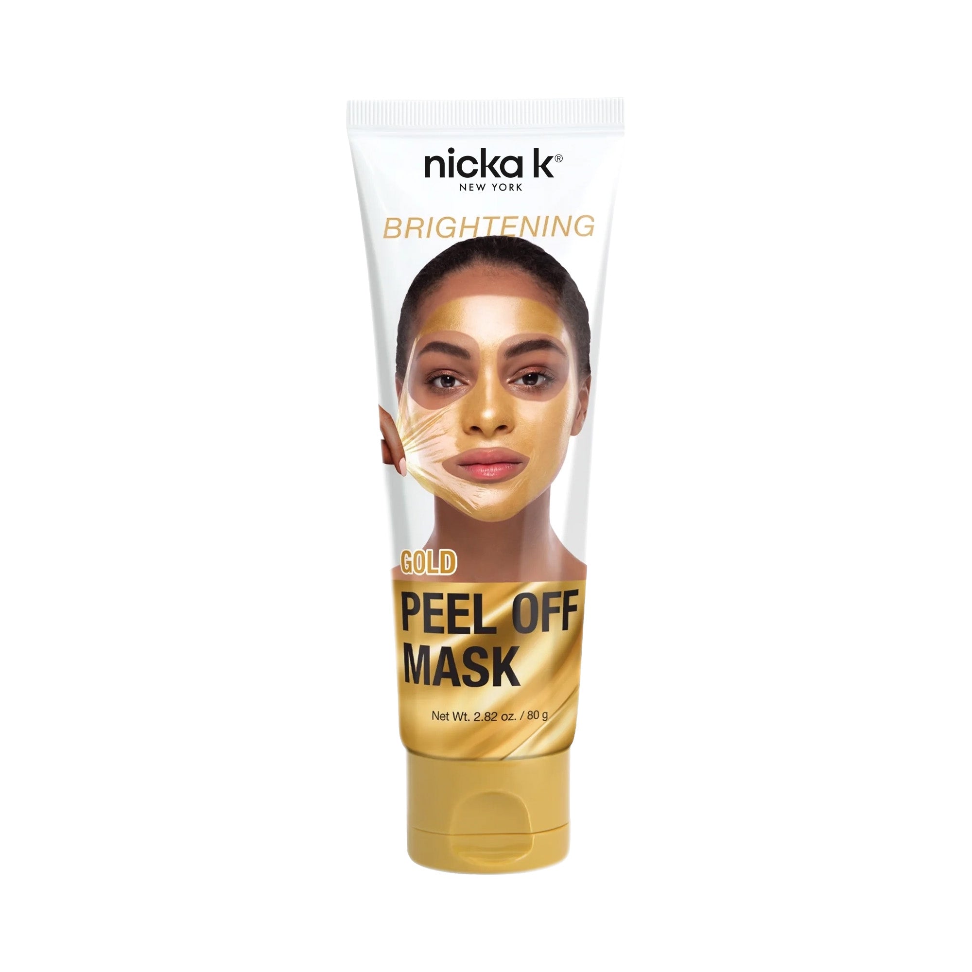 Nicka K Gold SMPO02 brightening peel-off mask tube