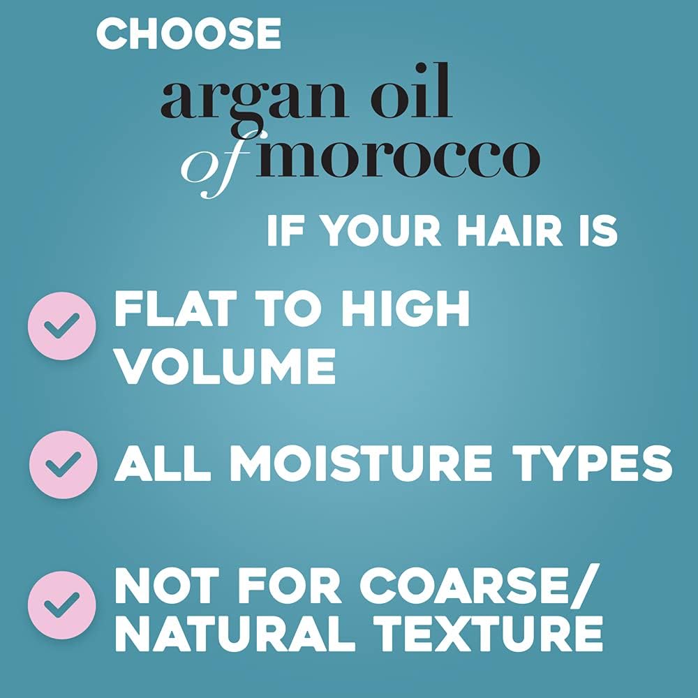 OGX Argan Oil Elevated Finish Spray hair volume guide