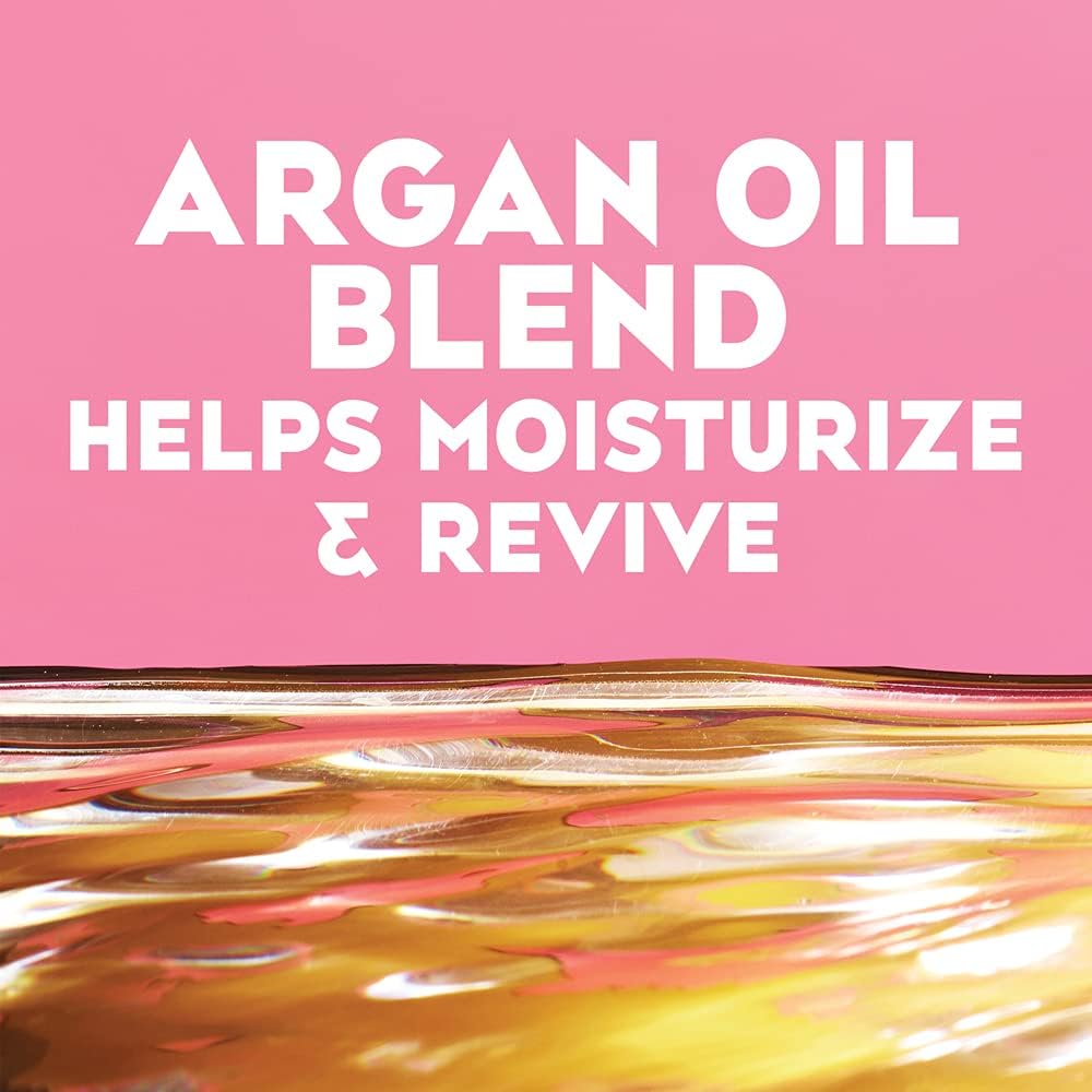 OGX Argan Oil blend moisture and revival graphic