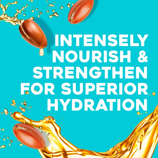 OGX Argan Oil Hair Mask nourishment and hydration graphic