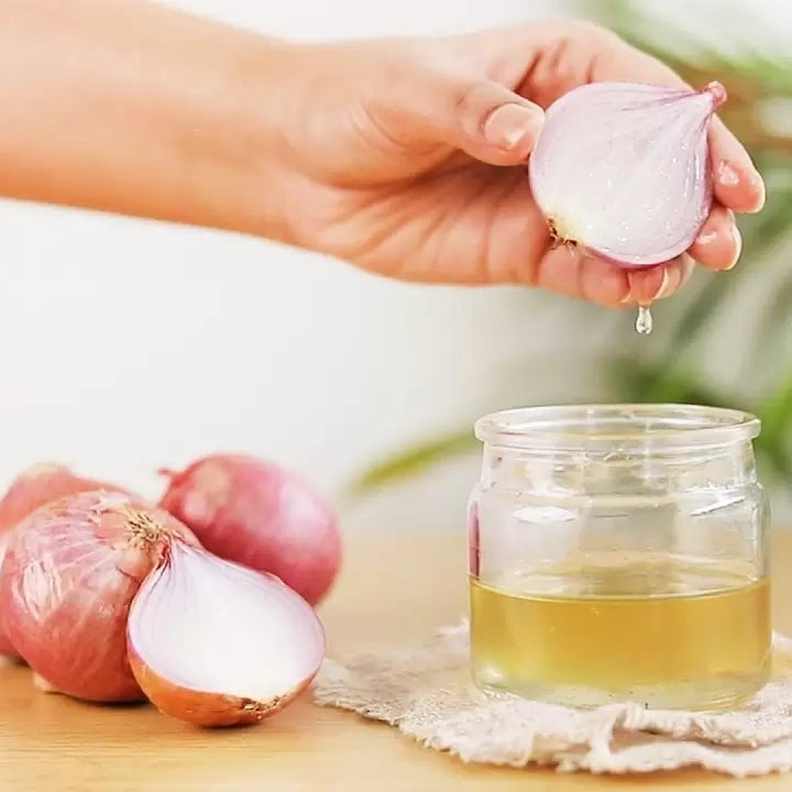 Mamado Natural Onion Hair Oil Stimulates Growth & Strengthens for All Hair Types 150 ml/5.07 oz - Unlock the secret to health