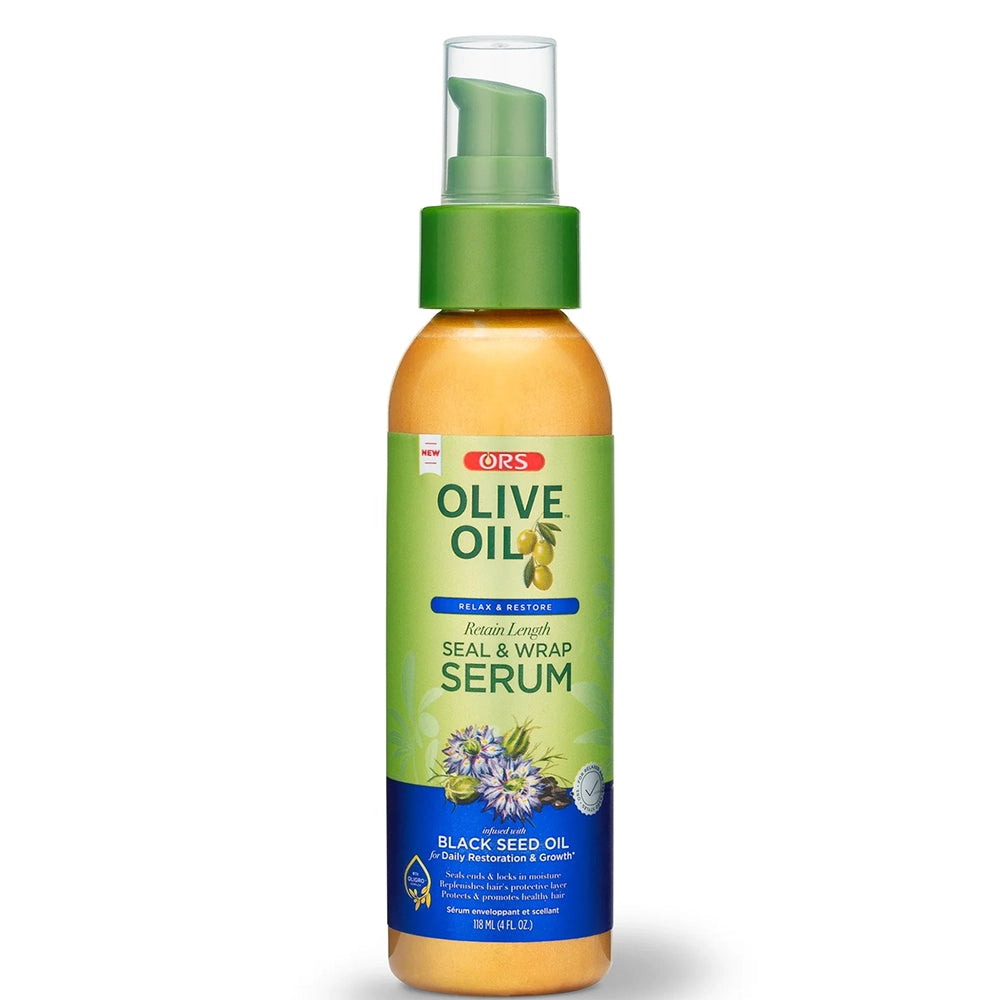 ORS Olive Oil Relax & Restore Seal & Wrap Serum 4 oz - Buy online at TJ Beauty Products UK