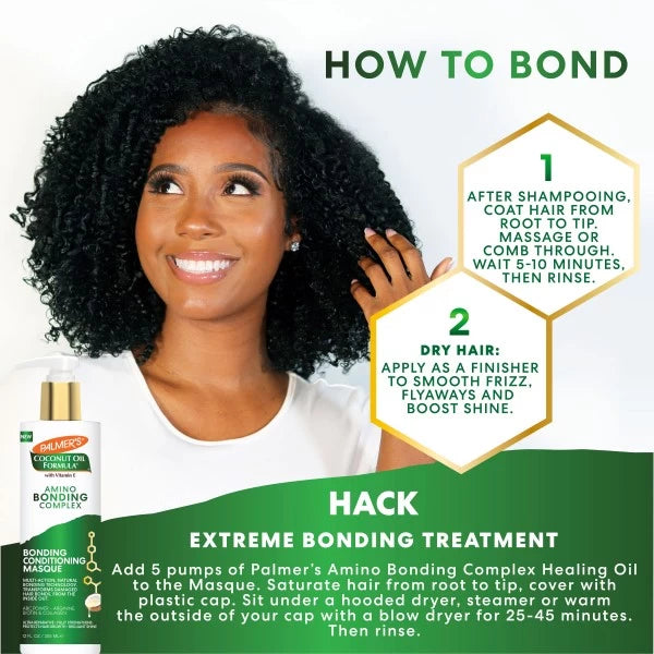 Palmer's Amino Bonding Complex Deep Conditioning Mask 12oz ingredients