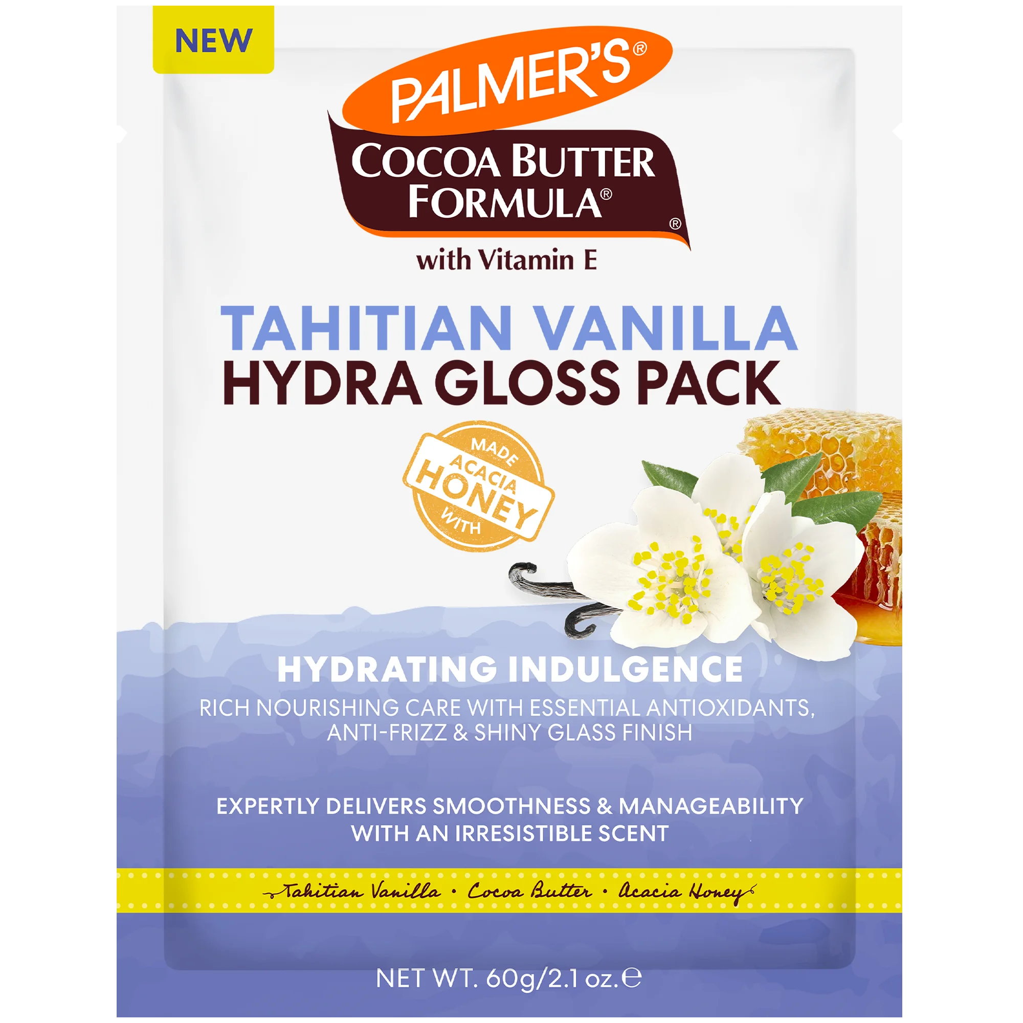 Palmer's Tahitian Vanilla Hydra Gloss Pack 60 g front