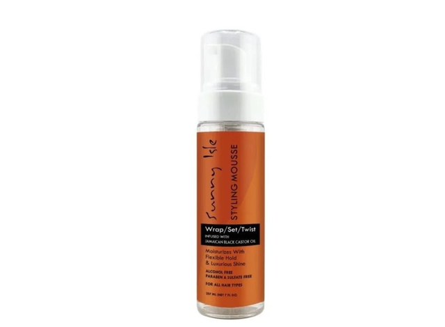Mousse à l'huile de ricin noire jamaïcaine Sunny Isle 7 oz