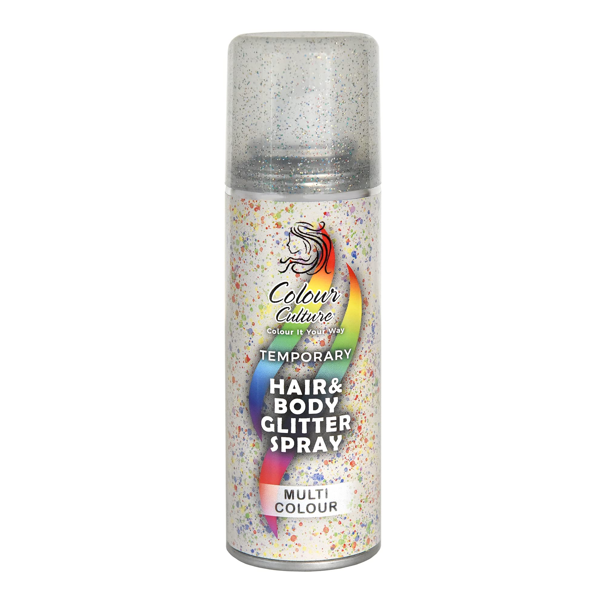 Colour Culture Temporary Colour Spray: Instant Vibrant Wash-Out Hair Colour 125 ml