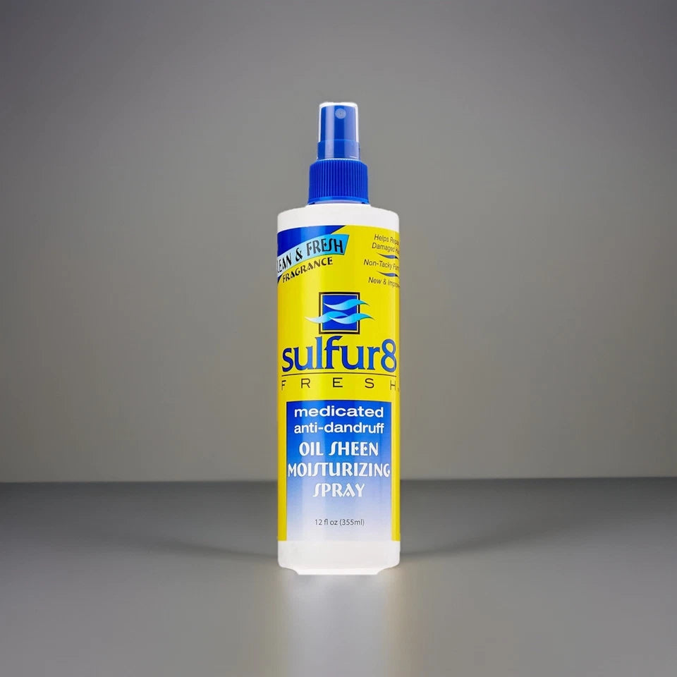 Sulfur8 Medicated Oil Sheen Moisturizing Spray 12oz