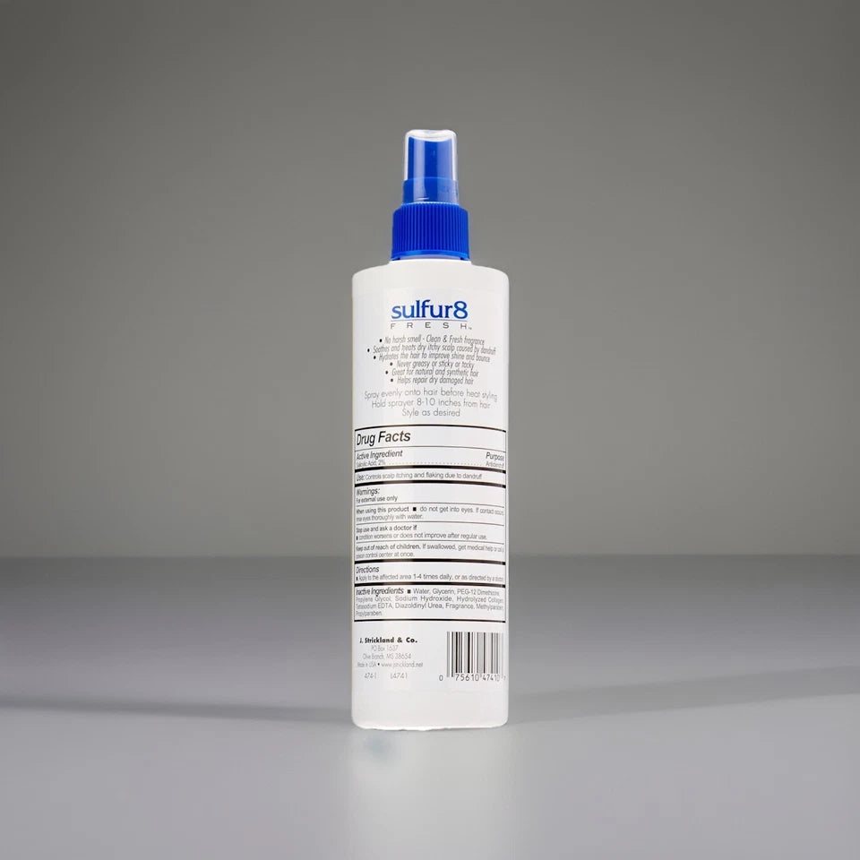 Sulfur8 Medicated Oil Sheen Moisturizing Spray 12oz