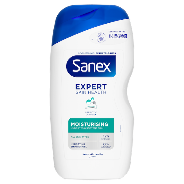 Sanex Moisturising Shower Gel 450 ml front