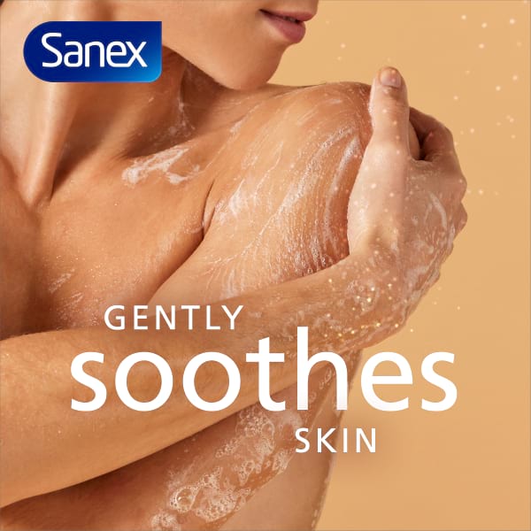 Sanex Sensitive Shower Gel gently soothing skin