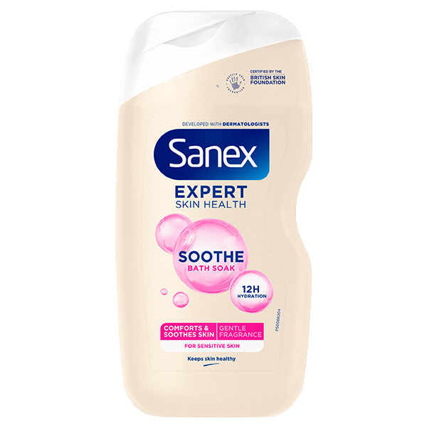 Sanex Soothing Bath Soak 450 ml front