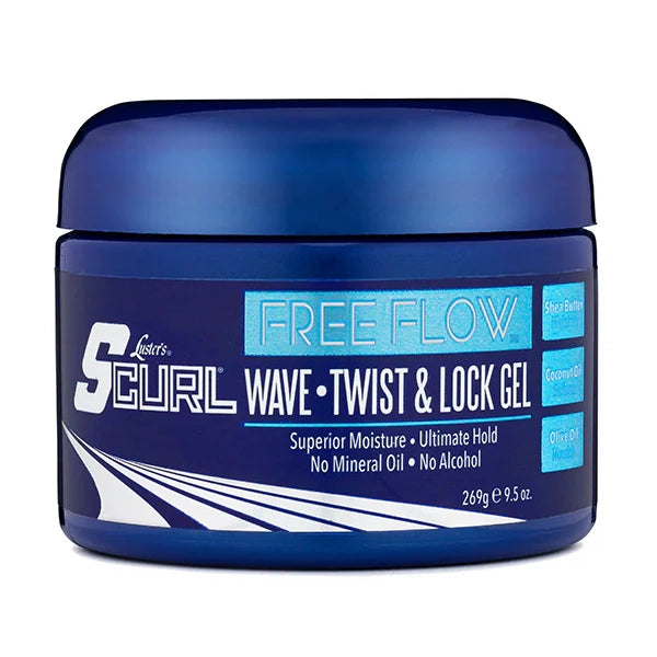 SCurl Free Flow Wave Twist & Lock Gel 9.5oz