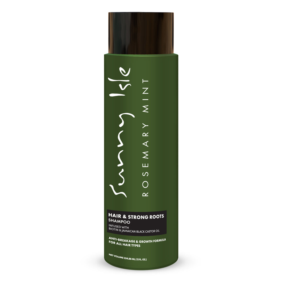 Sunny Isle Rosemary Mint Hair & Strong Roots Shampoo 354.88 ml front bottle