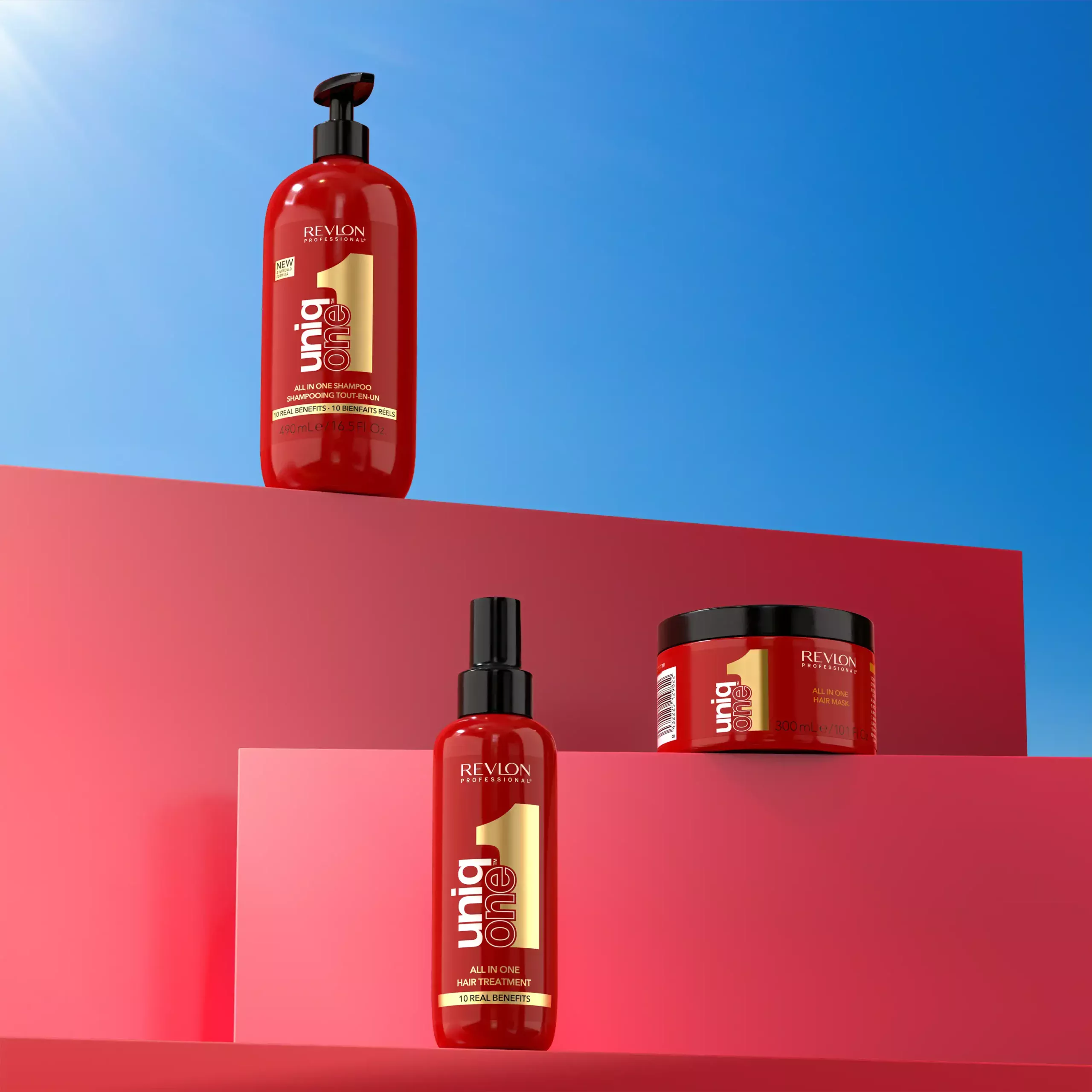 Revlon Professional UniqOne haircare product range