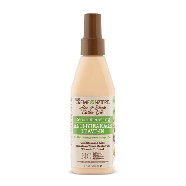 Creme of Nature Aloe & Black Reconstructing Anti-Breakage Leave-In
